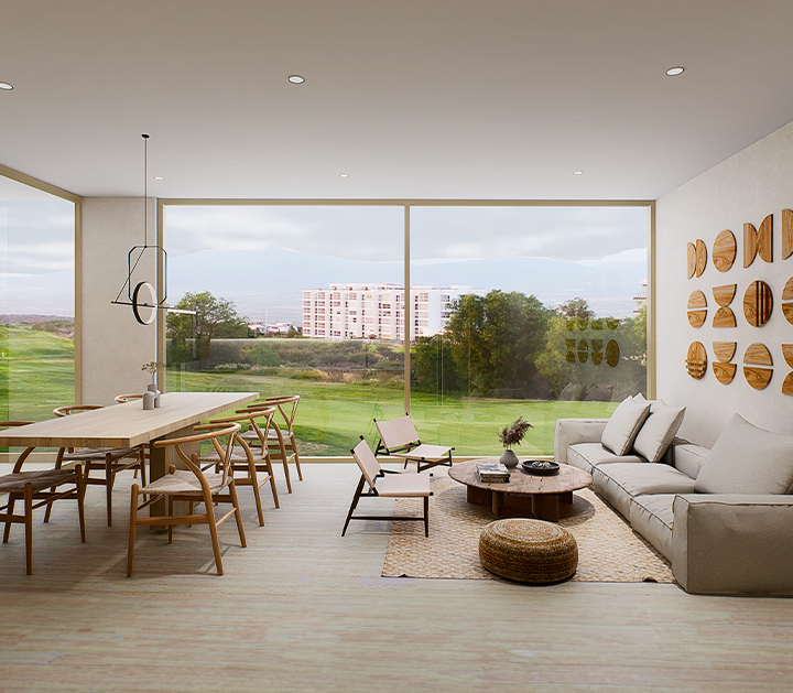 Vista panorámica desde departamento Grand Cactus